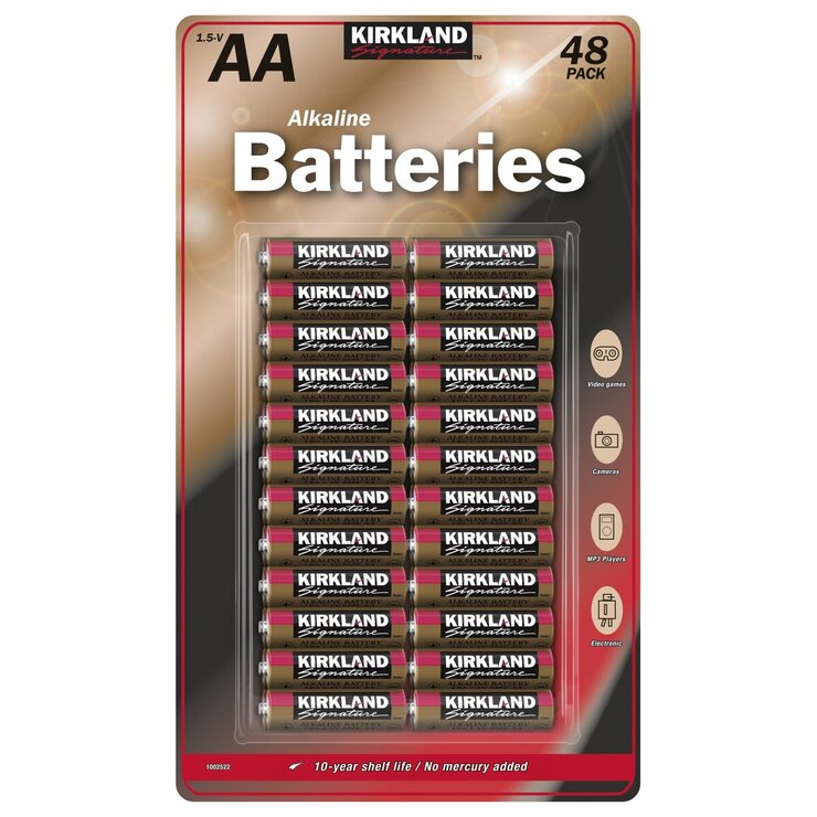 【楽天市場】【スーパーSALE対象 10オフ！】カークランドシグネチャー アルカリ単3乾電池 48本 Kirkland