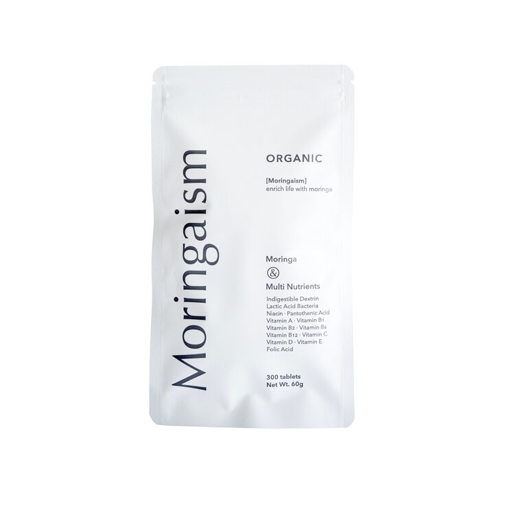 国産オーガニックモリンガ粒 Moringaism300粒（30日分） - Organic Moringa 300 Tablets (30 days supply)画像