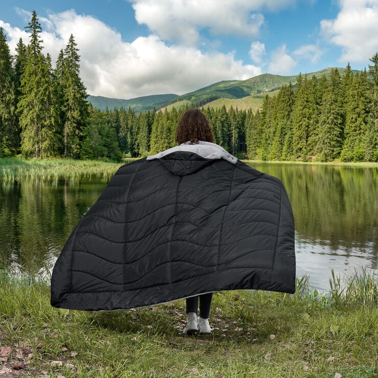 【楽天市場】ウェザープルーフ ヴィンテージ フード付き アウトドア ブランケット 137 x 182 cm ‐ Weather Proof