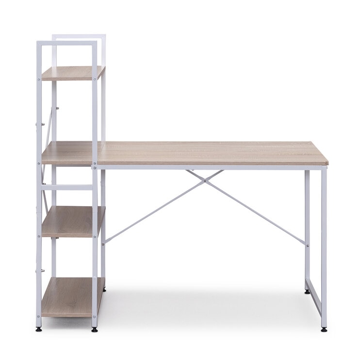 アイリスオーヤマ 仕合わせ付き添い人学習机1200×620 RDK-1262 - IRIS OHYAMA Desk With Rack 1200x620 RDK-1262