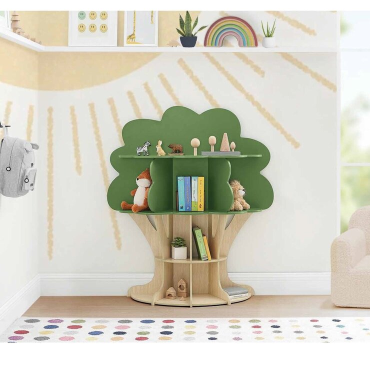 楽天市場】【大型商品】DELTA CHILDREN ツリー型 ブックケース
