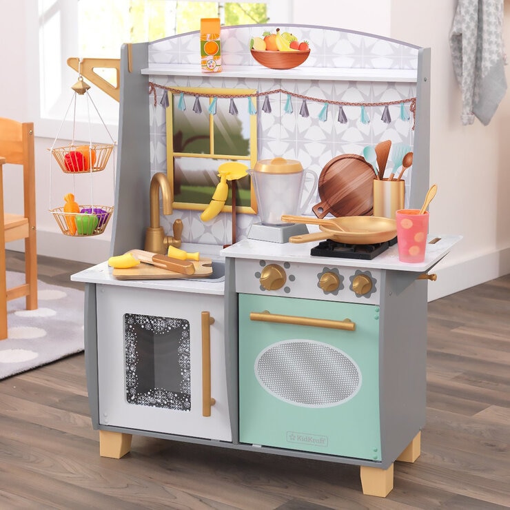 キッドクラフト フレッシュスムージー プレイキッチン - Kidkraft Smoothie Fun Play Kitchen|コストホールストア
