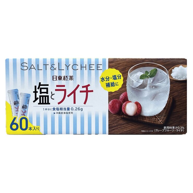 楽天市場】【 日東紅茶 】 塩とライチ 60本入り 23571粉末