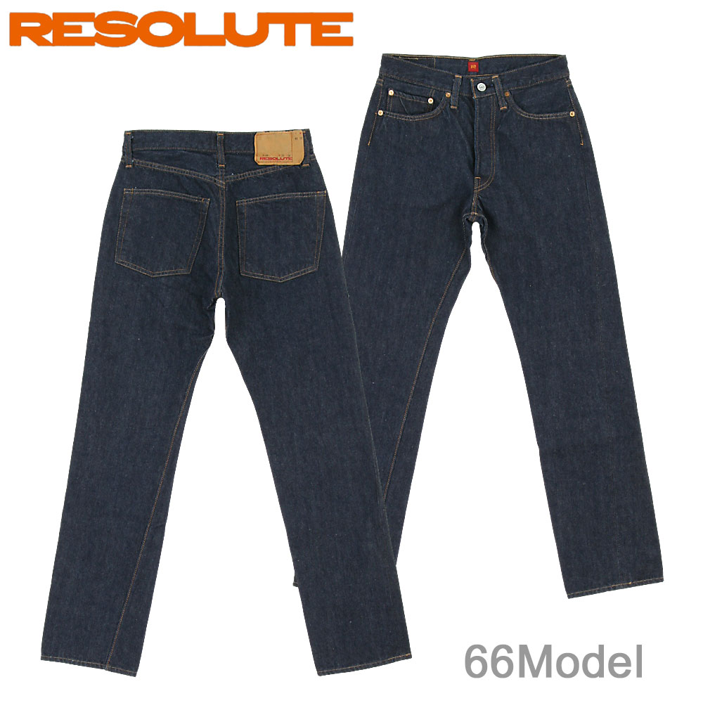 【楽天市場】RESOLUTE (リゾルト) 66モデル ジーンズ [71094] (ワンウォッシュ) [28～34inch