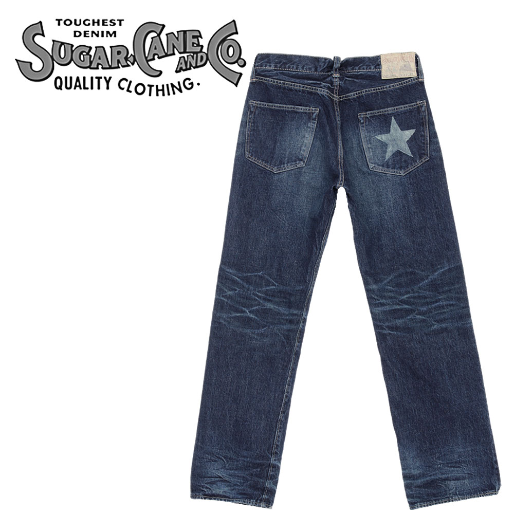 Sugar Cane シュガーケーン Lone Star Jeans 貸金 はやりっ子ジーンズ 1 スター模範 5 Year Aged Sch 日本製 ワンウォッシュ ジーンズ ジーンズ メンズ Loadedcafe Com