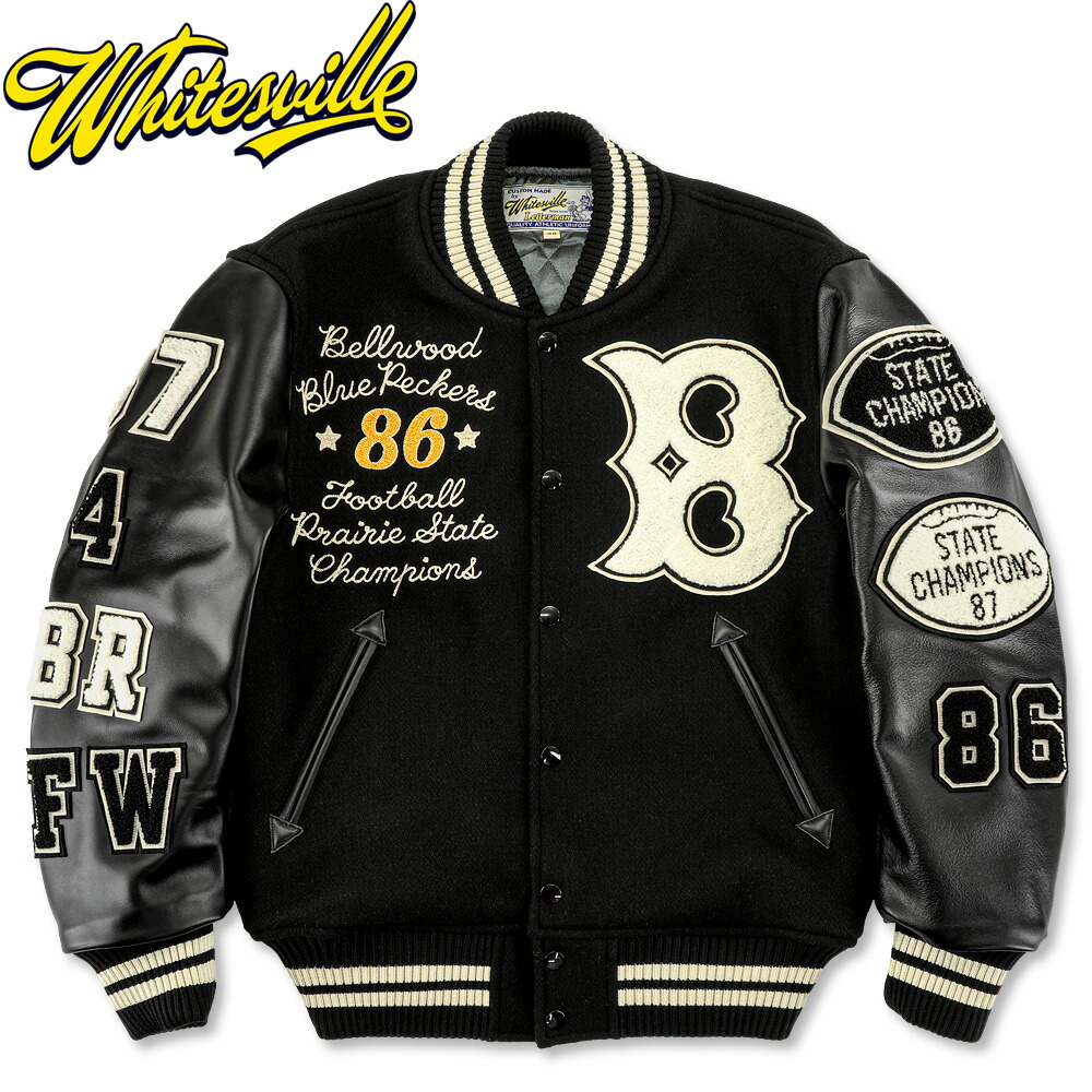 楽天市場】Whitesville ホワイツビル スタジャン 30oz. WOOL MELTON