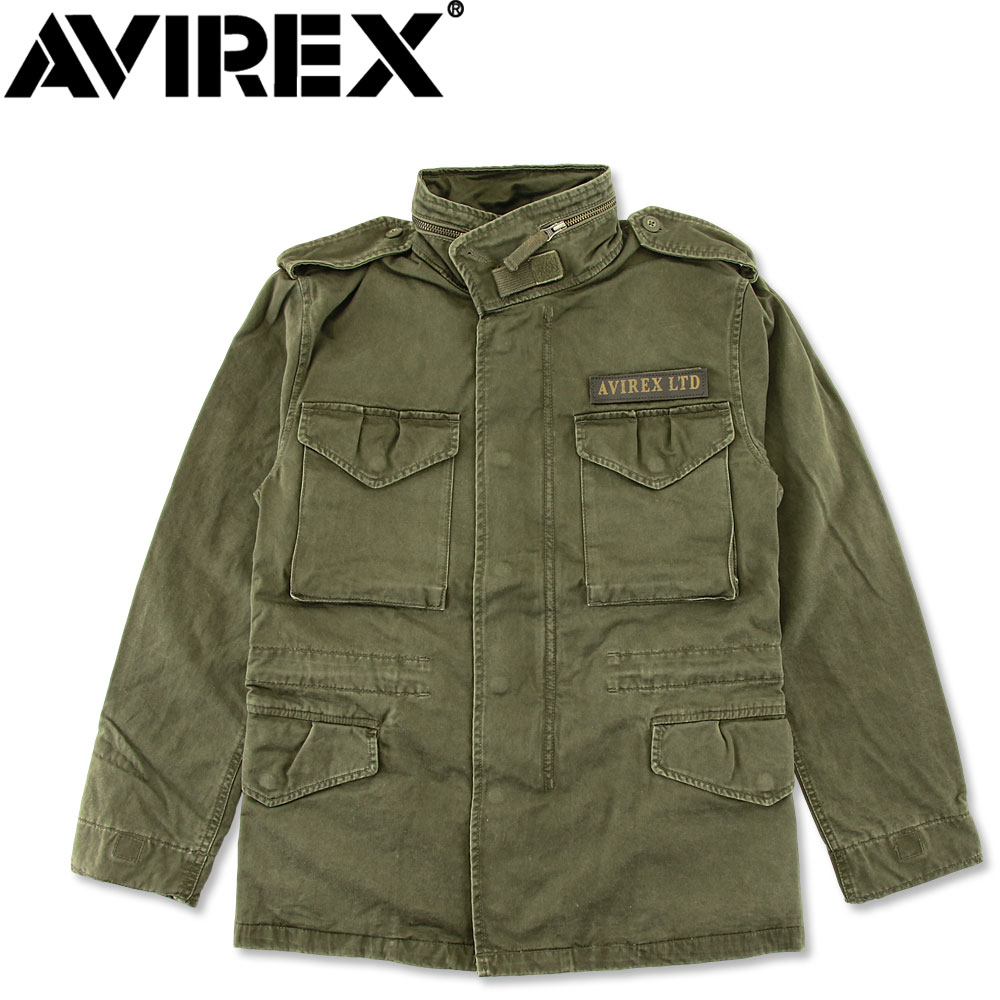 【楽天市場】AVIREX (アヴィレックス/アビレックス) M-65 ジャケット [6122081](ミリタリー メンズ ストリート オリーブ