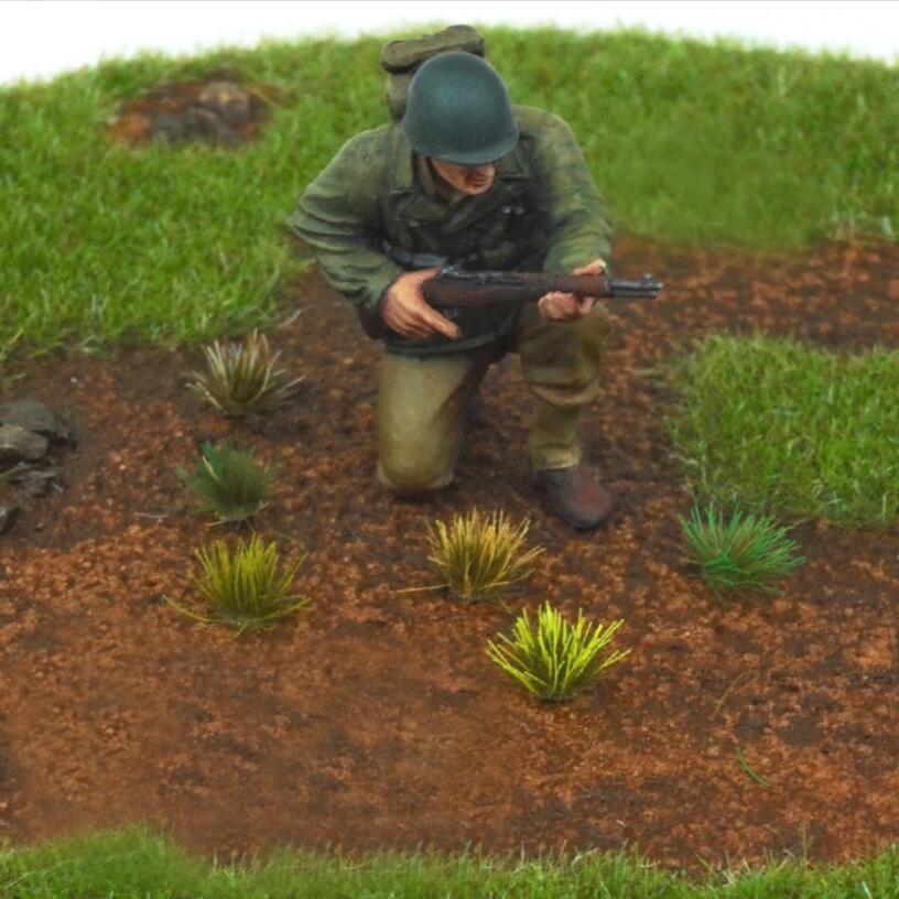 ジオラマ草兵士イメージ