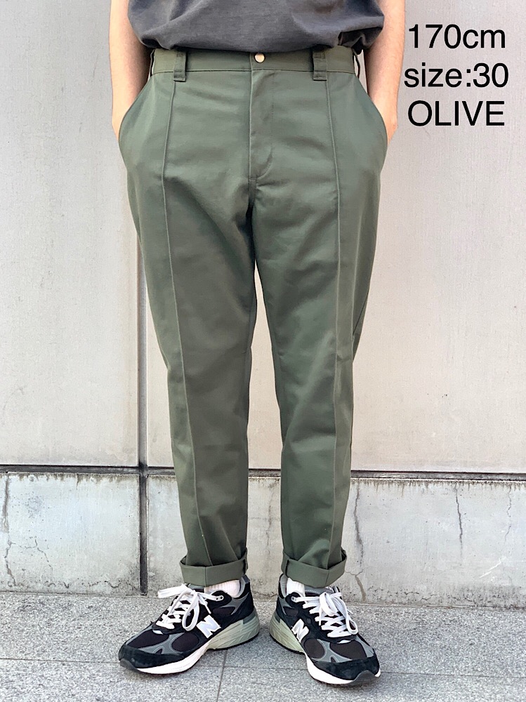 楽天市場 チノパンツ Bigmike ビッグマイク ピンタックテーパードチノパンツ Beige Black Olive Grey メンズ ワークパンツ チノパン ベージュ ブラック オリーブ グレー ストリート スケボー スケーター セレクトショップｆｒｎｃ