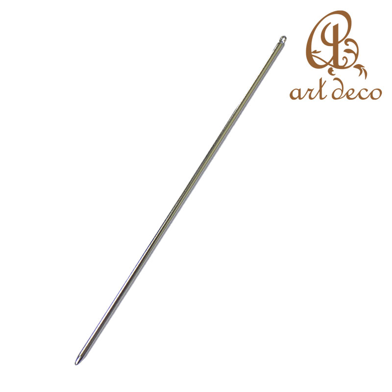 楽天市場】まとめ買い！簪棒（かんざしパーツ）1本足 大