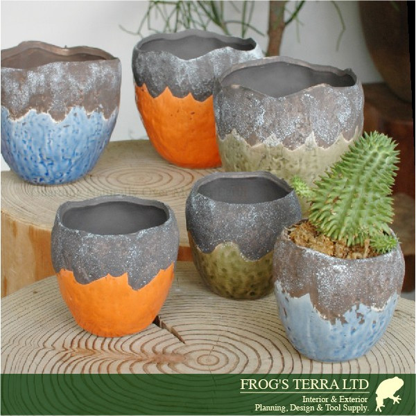 楽天市場】ハーフカラーM・4個セット・C3329（直径13.5cm×H12.5cm