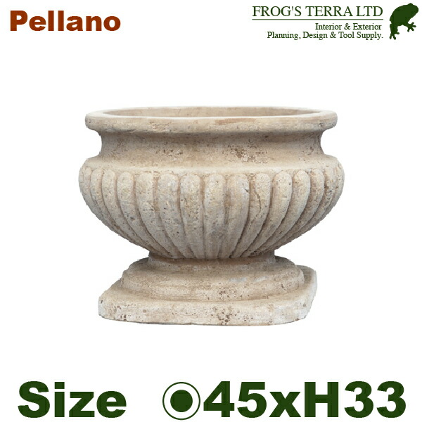ANTICO ペラノ GI 45（直径45cm×H33cm）（底穴あり）（陶器鉢 テラコッタ）