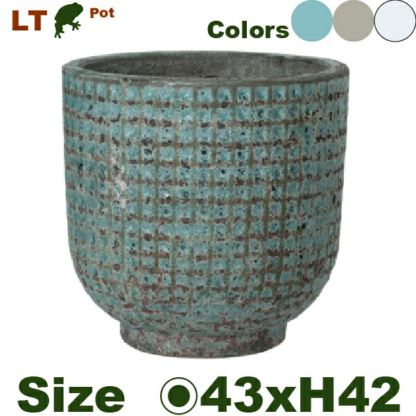 楽天市場】LT パターンラウンド S（直径34cm×H29cm）（底穴あり 土もの