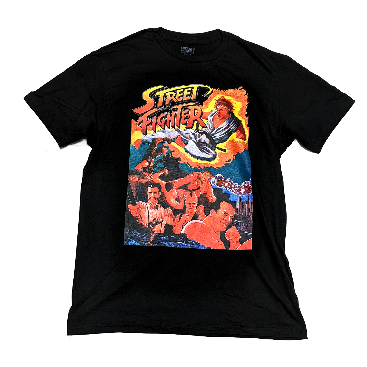 ストリートファイター Tシャツ CAPCOM カプコン ゲーム ビンテージ CAPCOM - 【カプコンUSA公式】ストリートファイター2 Tシャツの