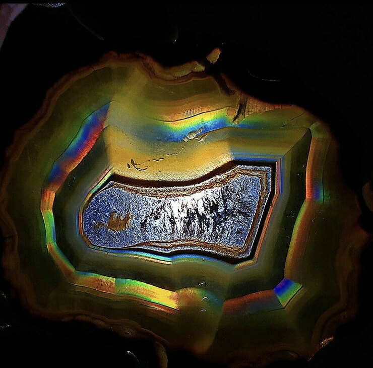 楽天市場】希少 幻のアゲート ビックサイズ イリスアゲート アイリス