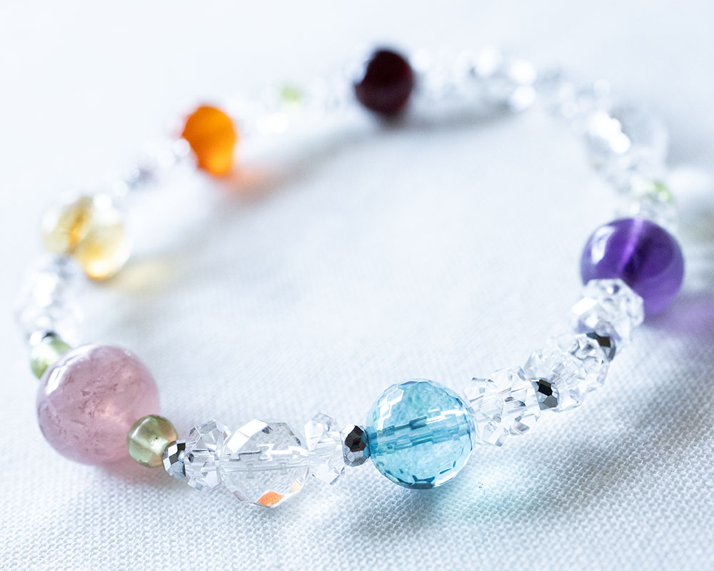 Crown(第7チャクラ)ブレスレット17cm Crown(第7チャクラ)ブレスレット17cm
