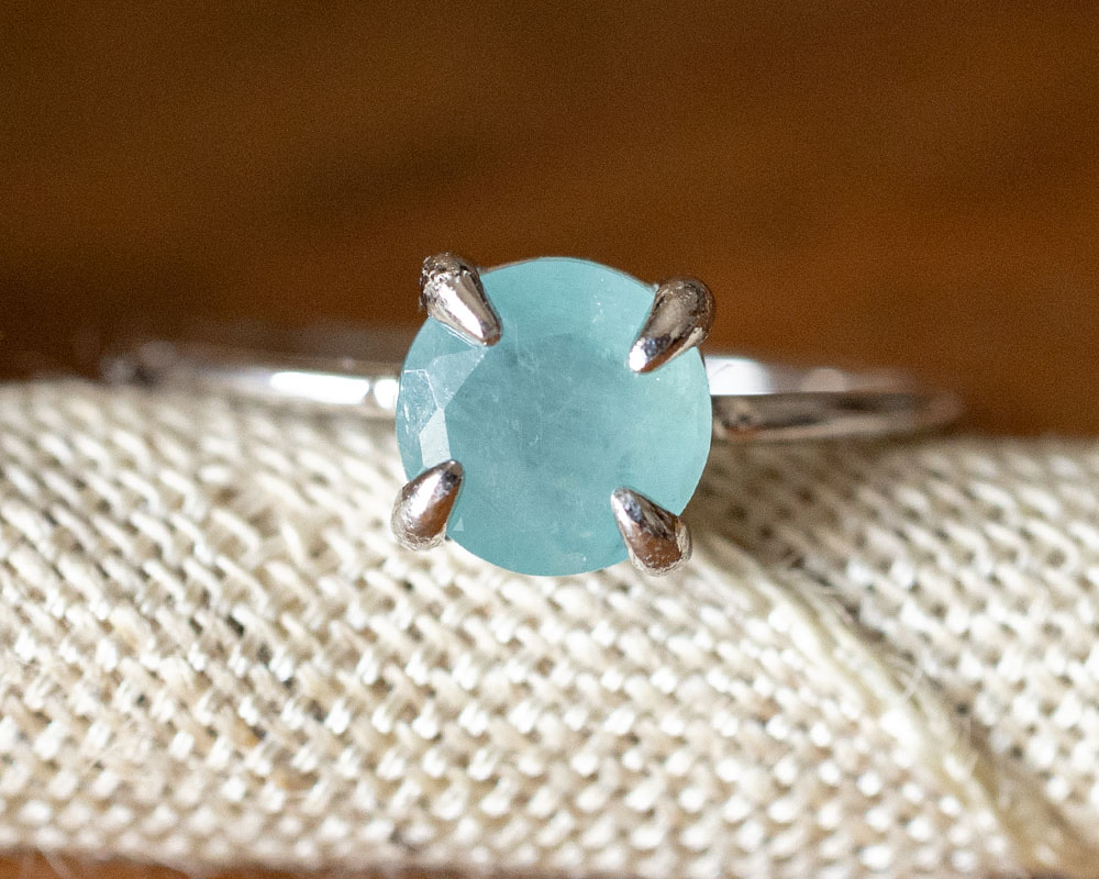 楽天市場】AAAA スコロライト リング 指輪 【シュガーローフ 約8mm