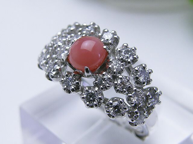 楽天市場 コンクパールリング 送料無料ｂｉｊｏｕｘ Fromsea Pt900 コンクパールリングコンク パール 指輪 12号 ジュエリー ピンク 真珠婚 30年 稀少 ダイヤ コンク 火焔模様 豪華 1点限り レア 真珠大好き From Sea
