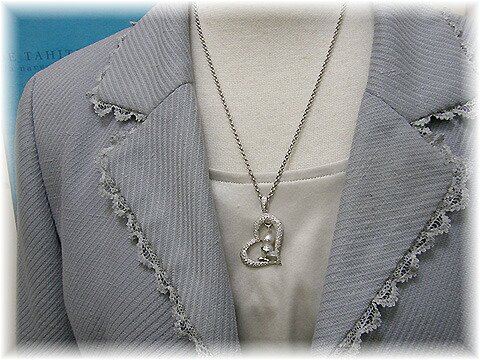 ダイヤシャンデリヤ 貨物輸送無料 Bijoux Fromsea ダイヤ ハートペンダント デフォルメ父ちゃん出色クリアランス 長鳴き鳥宝珠チーウー御伴 アンティーク ジュエリー 入学会 真珠婚 30年齢 大供式 贈品 慶賀 送料無料 白さデー ハート ダイヤモンド Chohanestate Com