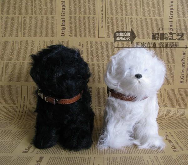 オブジェ インテリア 置物 オーナメント リビング ルーム 卓上 装飾 品 リアル テディベア 犬 人形 動物 ソフト 山羊 毛皮 ハンドメイド 模造 犬 かわいい 結婚式 ギフト 贈り物 子供 誕生日 プレゼント 飾り