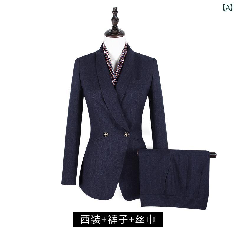 背広 セットアップ かっこいい ズボン下 ユニフォーム 今めかしい 長袖 生あたたかい 秋冬 晴れ晴れしい 成人男性用 お上さん用 スリー天下太平 3点 商行為 フォーマル