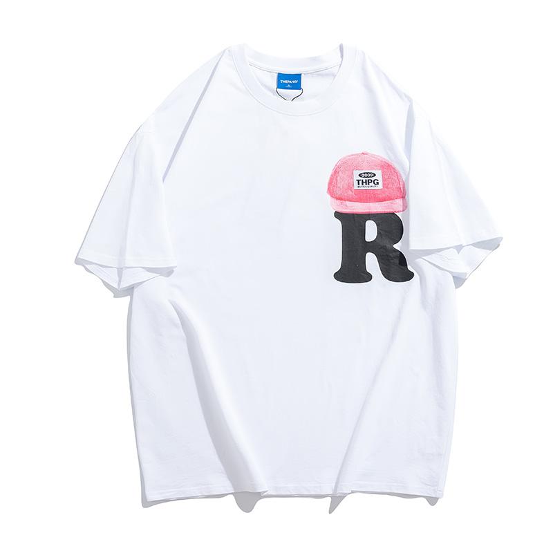 Tシャツ メンズ おしゃれ 大きいサイズ 夏 半袖 クルーネック プリント ゆったり ロゴ カジュアル
