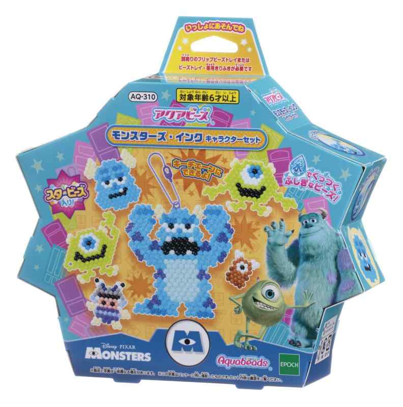 アクアビーズ キャラクター 別売り ビーズセット 【 モンスターズ・インク キャラクターセット 】 AQ-310 STマーク認証 6歳以上 おもちゃ 水 水でくっつく メイキングトイ Aquabeads エポック社 E画像