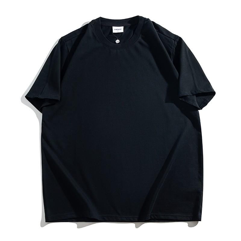 Tシャツ メンズ おしゃれ 大きいサイズ 半袖 グリーン 無地 綿 ゆったり 夏 カジュアル シンプル
