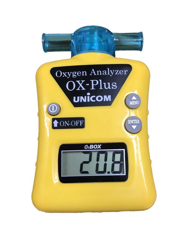 ラッピング不可】 UNICOM 酸素濃度計 オーエックスプラス OX-PLUS