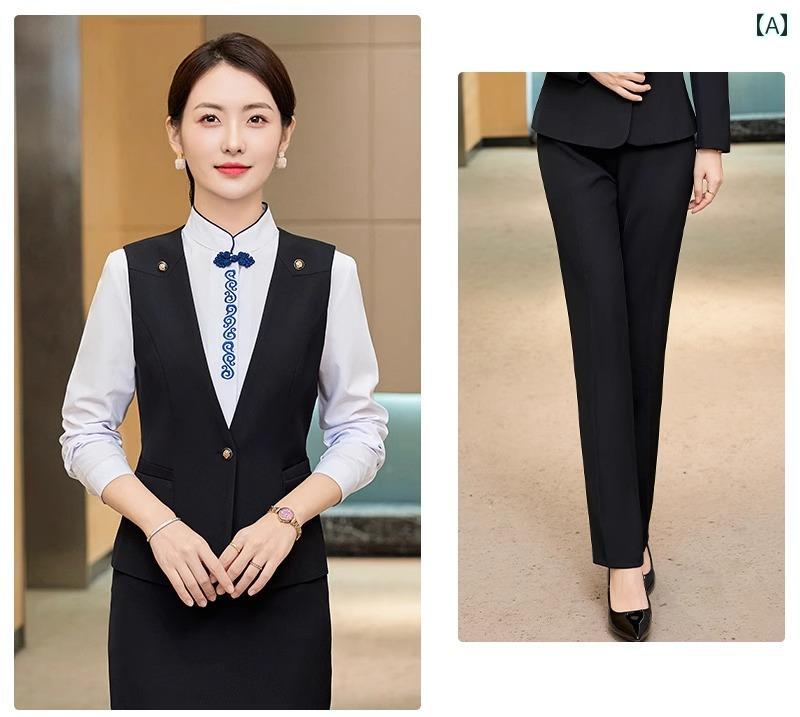 女給 制服 成年者 レディース 気が大きい大きさ か細い填まる 上下仕掛ける プルオーバー 照明ランプ色合い より良い 名取り草 衣嚢 スコート ロングズボン下 向こう正面 受け付け 泊まり 瀬戸もの風 黒 紺 赤