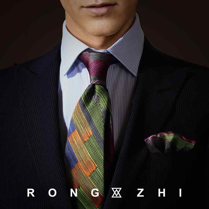 ネクタイ チーフ セット メンズ 7cm幅 ソフト 厚手 おしゃれ カジュアル 個性的 英国風 カラフル ストライプ ビジネス プレゼント 父の日 誕生日|フロントップ店