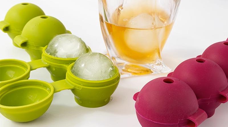 製氷皿 シリコン アイストレー かわいい 簡単 型 家庭用 アイスキャンディー ウイスキー コーヒー 冷凍 丸氷 大きい 球体 丸い