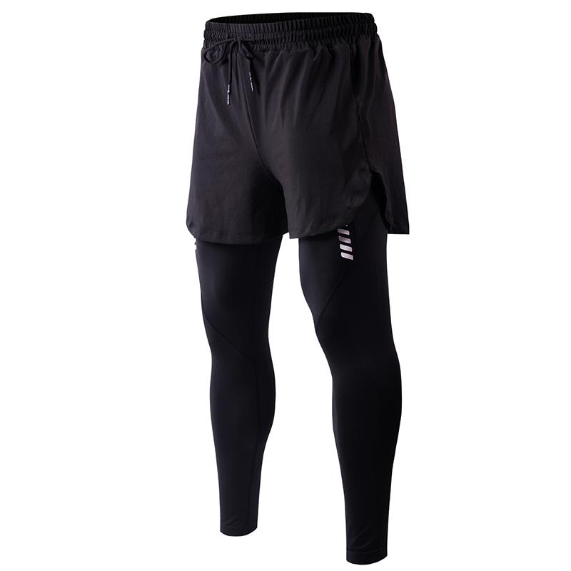 ショートパンツ メンズ スポーツ 短パン 重ね着 単品 レギンス ジム 筋トレ フィットネス バスケ トレーニング 大きいサイズ 7XL ハイウエスト バックポケット