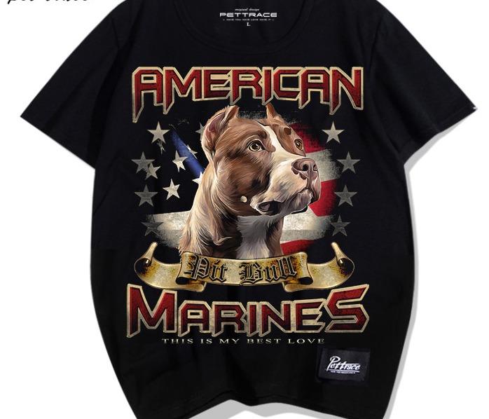 刷り上げる 犬Ｔシャツ メンズ レディース 半袖 今めかしい 心地好い ゆったり 馬鹿でかい大いさ 窪溜まりブル 夏 綿 好一対 黒いこと ラウンドのど首