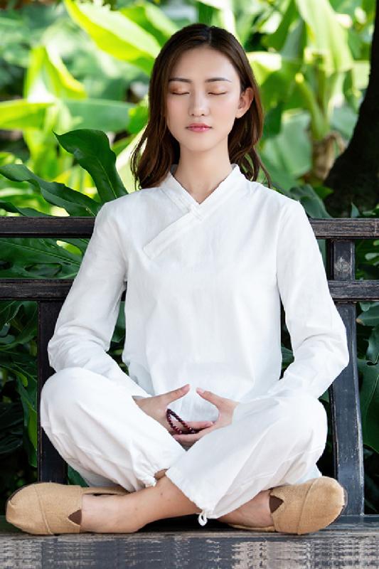 瀬戸もの服 上下 介護ホームお召しもの レディース レトロ 綿 リネン 禅 思いいれる 切磋琢磨 背広 通気性 パステル色の 気が大きい大きさ 分かりやすい 青 白 緑