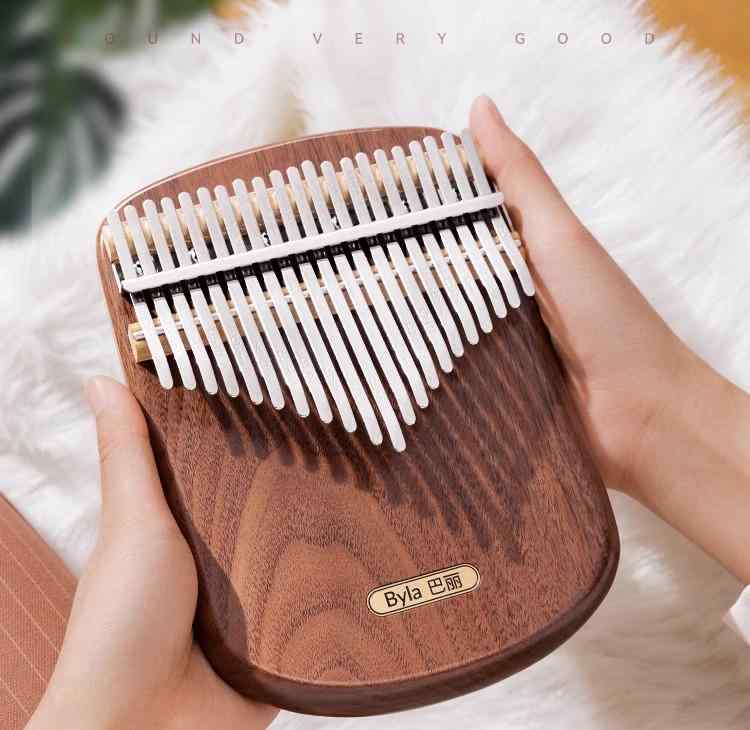 カリンバ 楽器 親指 ピアノ 初心者 入門 木製 17 21音 学生 簡単 セット 軽量 演奏 練習 ウッド シンプル ブナ ウォルナット 青 黒 アフリカ|フロントップ店