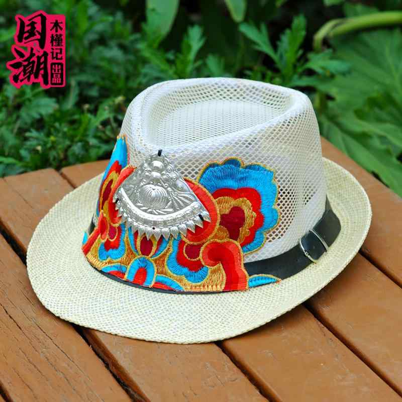 中折れハット レディース おしゃれ 帽子 エスニック 刺繍 花 多用途 快適 英国 ジャズ 通気性 カール カジュアル 女性