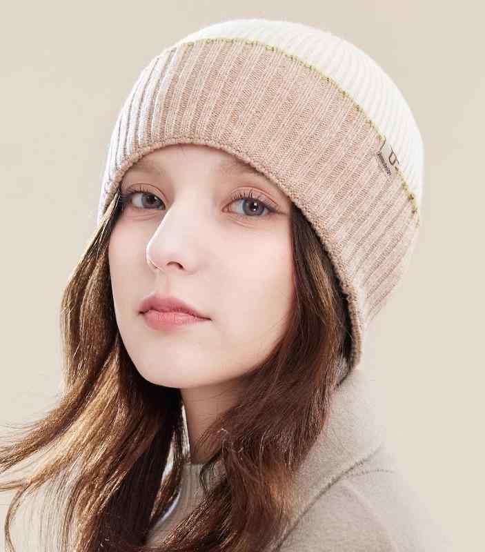 ニット帽 レディース 秋冬 おしゃれ シンプル 防寒 暖かい 帽子 プレゼント ウール 女性 多用途 カジュアル キャンプ 厚手 自転車
