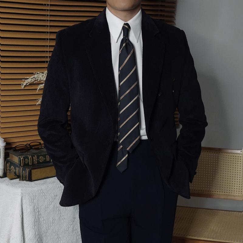 ジャケット メンズ 秋 長袖 ラペル カジュアル 英国風 紳士 ボタン ポケット 大きいサイズ 普段使い レジャー 通勤 無地 シンプル おしゃれ 黒 緑 茶色｜フロントップ店