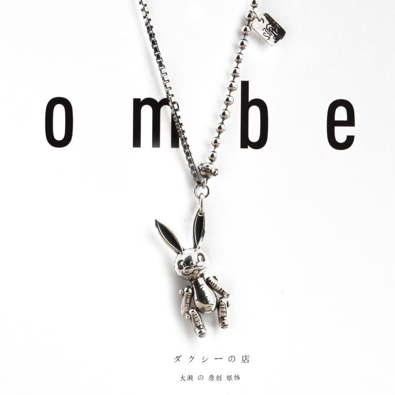 ネックレス レディース うさぎモチーフ 925銀製 シルバーアクセサリー ショート ロング 韓国 普段使い デイリー 大人可愛い シンプル 上品 エレガント｜フロントップ店