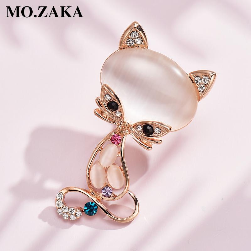 ブローチ レディース メンズ 男女兼用 かわいい カートゥーン 猫 クマ 豚 小動物モチーフ 合金製 ゴールド シルバー ジルコニア 人工宝石 セーター ジャケット コート アクセサリー 小物 韓国風