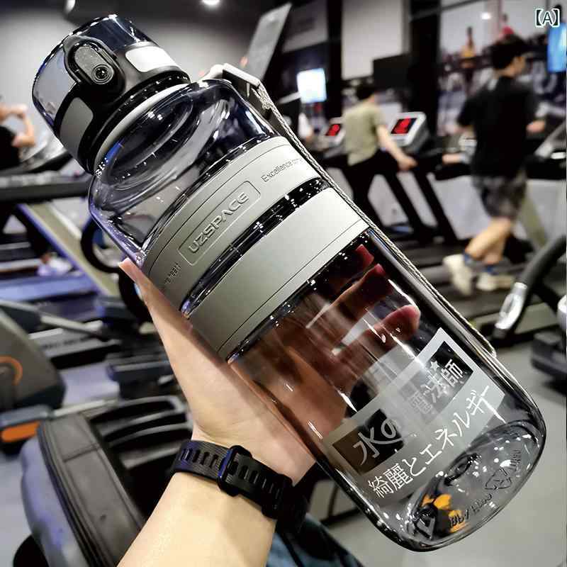 スポーツボトル メンズ 大容量 大きいサイズ フィットネス ジム トレーニング アウトドア 携帯用 2L トライタン製 BPAフリー 直飲み 軽量 丈夫