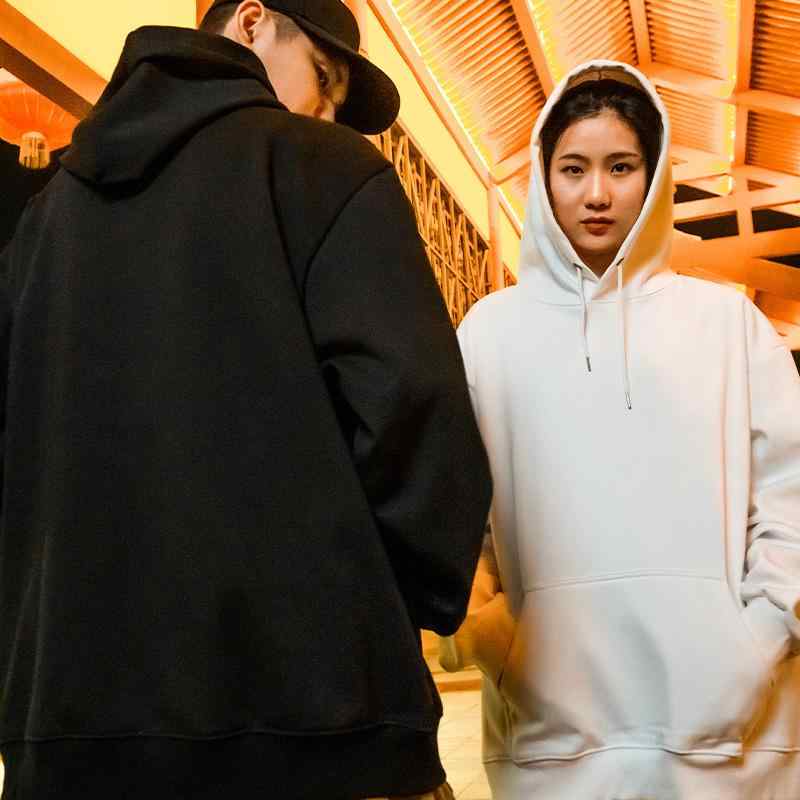 パーカー メンズ レディース ユニセックス ペアルック 大きいサイズ ビッグシルエット オーバーサイズ ゆったり 裏起毛 厚手 肉厚 プルオーバー フーディー 無地 シンプル 綿 秋冬 カジュアル 部屋着 トップス
