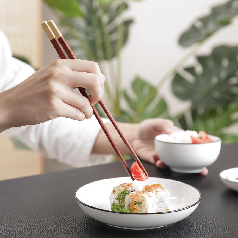 箸  木製 耐久性 食洗機 長箸 鶏羽木 紅檀木 紫光檀 防菌類 上滑り打ちきり製作 和食 中華一皿分の料理 多役立つこと 身寄り用 ちゃぶ台用 普段使い走り 御客さん用 10膳仕掛ける
