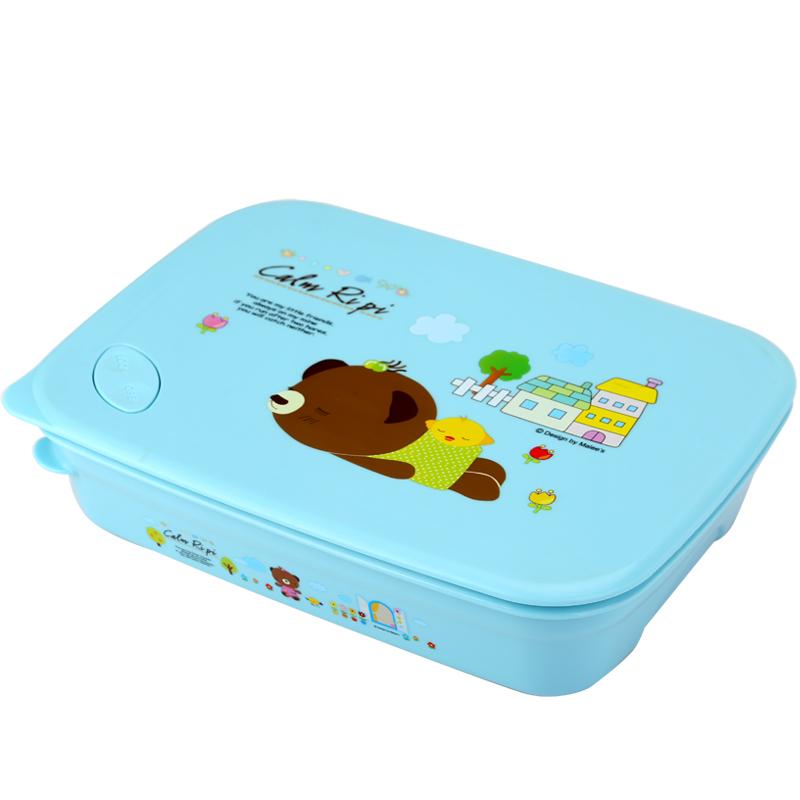弁当箱 小学生 男の子 暖かい 304ステンレス 大容量 4つ仕切り 通学 ランチボックス キャラクター柄 持ち運び便利