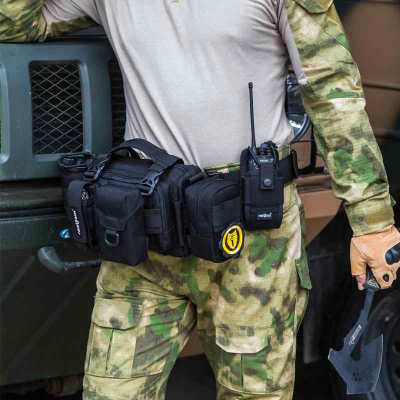 ウエストポーチ ウエストバッグ ヒップバッグ メンズ 男性用 タクティカル 多機能 アウトドア 迷彩柄 ミリタリー 作業用 警備 救急 スポーツ 登山 ハイキング 旅行 ナイロン ブラック コヨーテ CP迷彩|フロントップ店
