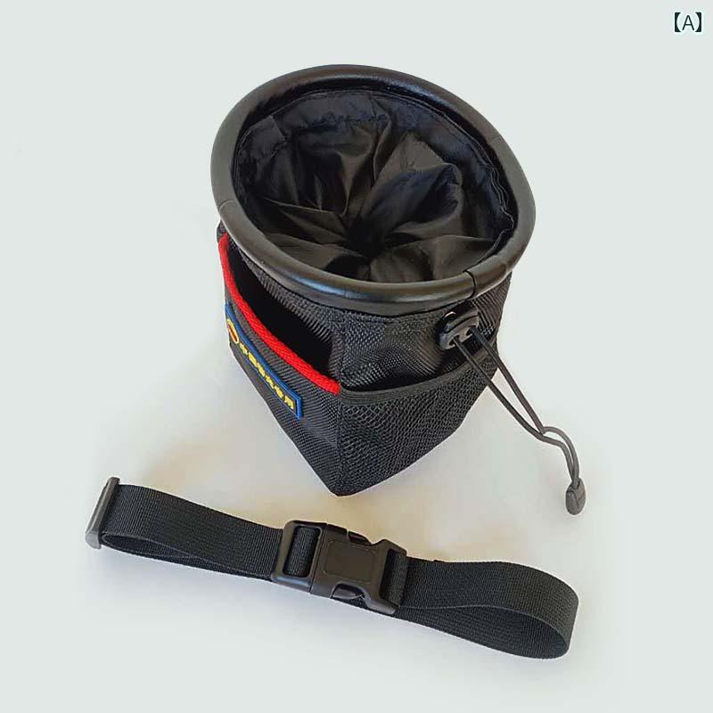 犬用品 ドッグトレーニング しつけ用 ウエストポーチ ヒップバッグ 大容量 おやつ入れ クリッカー 多機能 散歩 必需品 ゴールデンレトリバー ラブラドール マリノア