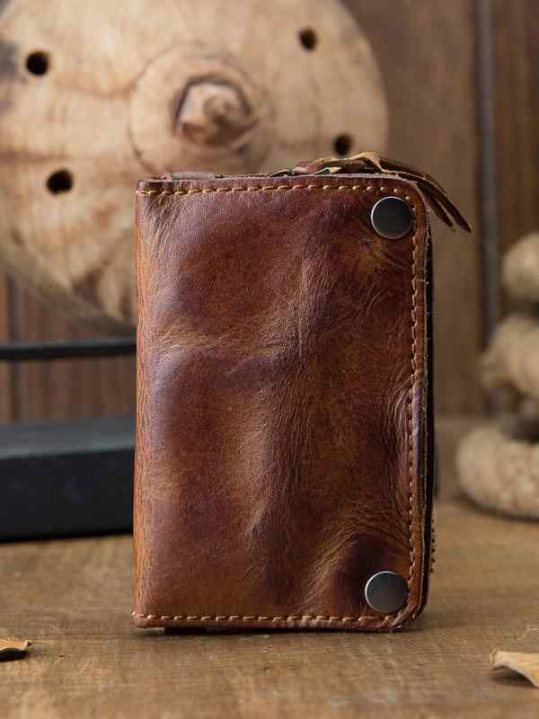 キーケース メンズ 牛革 革 多機能 大容量 スマートキーケース ヌメ革 カードポケット 小銭入れ ファスナー キーフック 縦型