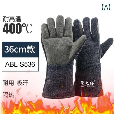 グローブ メンズ レディース 500℃ 耐熱 アラミド 軽銀箔 断熱 耐火 熱傷押しとどめる オーヴン 陰電子範囲 一皿分の料理 製作 御役目用 アウトドア 丸焼き 難民キャンプ かがり火 熱さ御役目 朦々たる 地球儀