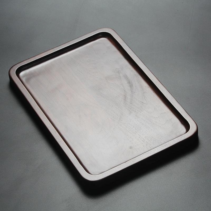 御盆 ブラックウォールナット材 純一無雑材 矩形 うつり変わり 和風今めかしい 茶器用 フルーツ 御菓子 赤ちょうちん 盛り付け お客さん用 紅茶ひと休み 室内装飾 今めかしい 分かりやすい 多役立つこと お盆
